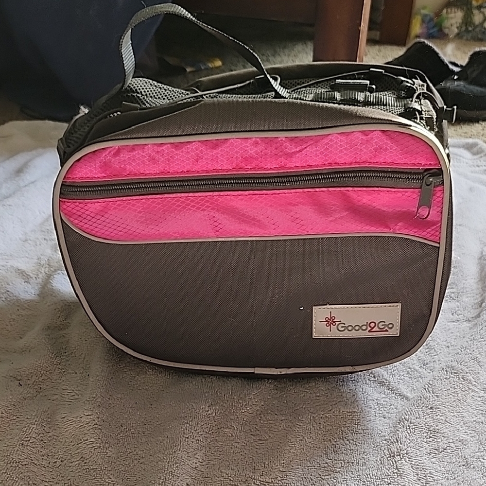 Good2Go Pink and Gray Pet Carrier